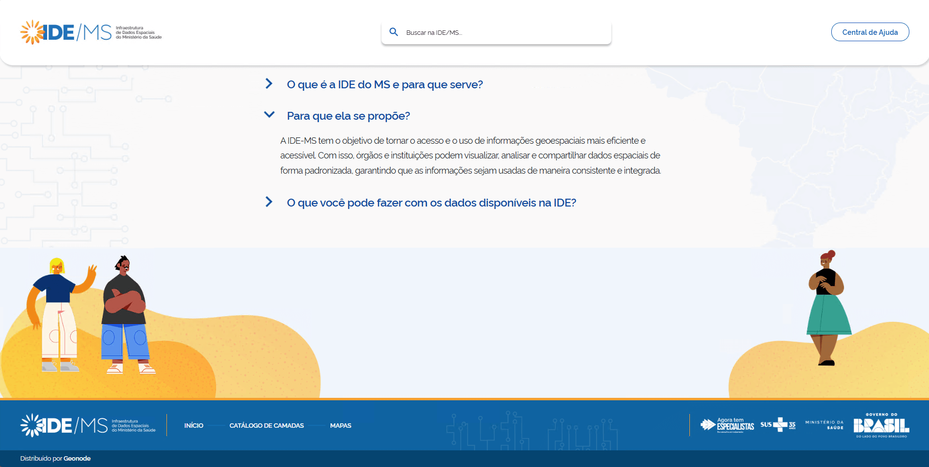 Imagem da Interface da IDE MS - Página Inicial 2